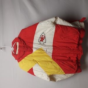 Vintage Apex One NFL Kansas City Quilted Jacket Size S